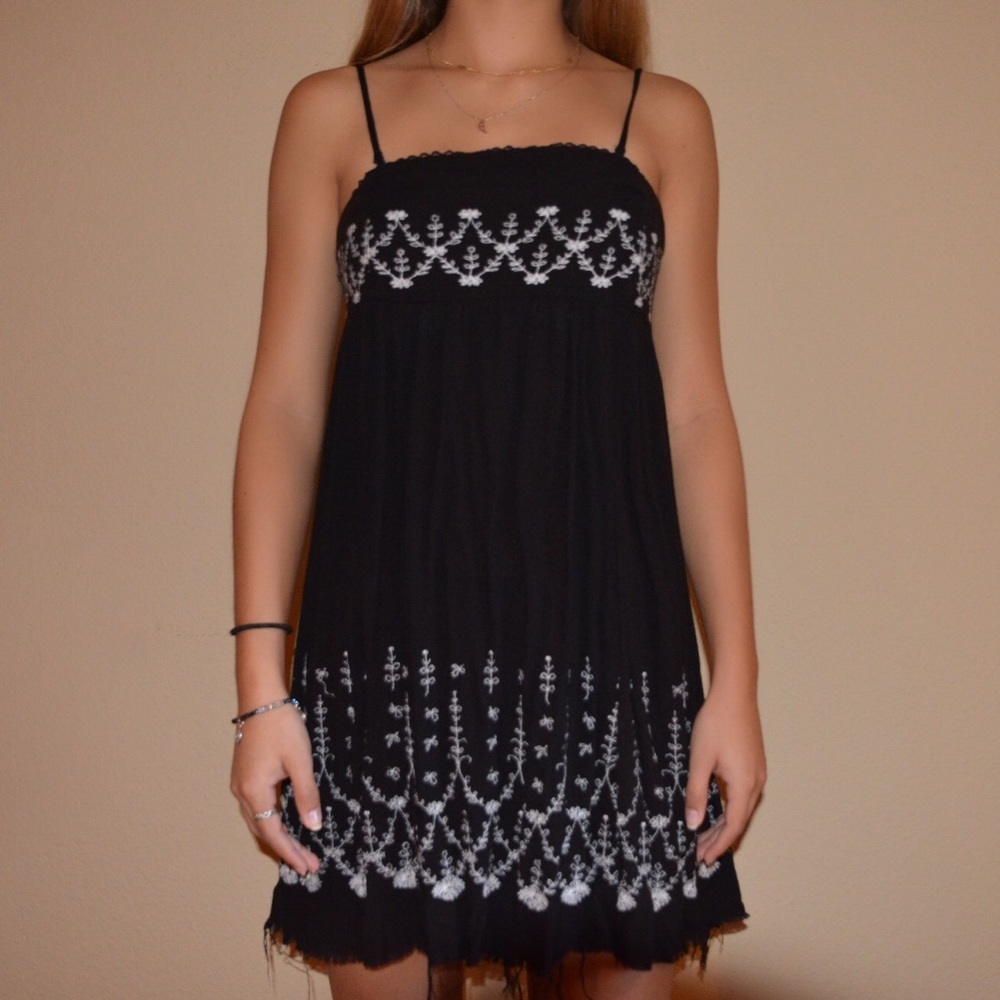 FREE PEOPLE STRAPPY/STRAPLESS BOHO DRESS